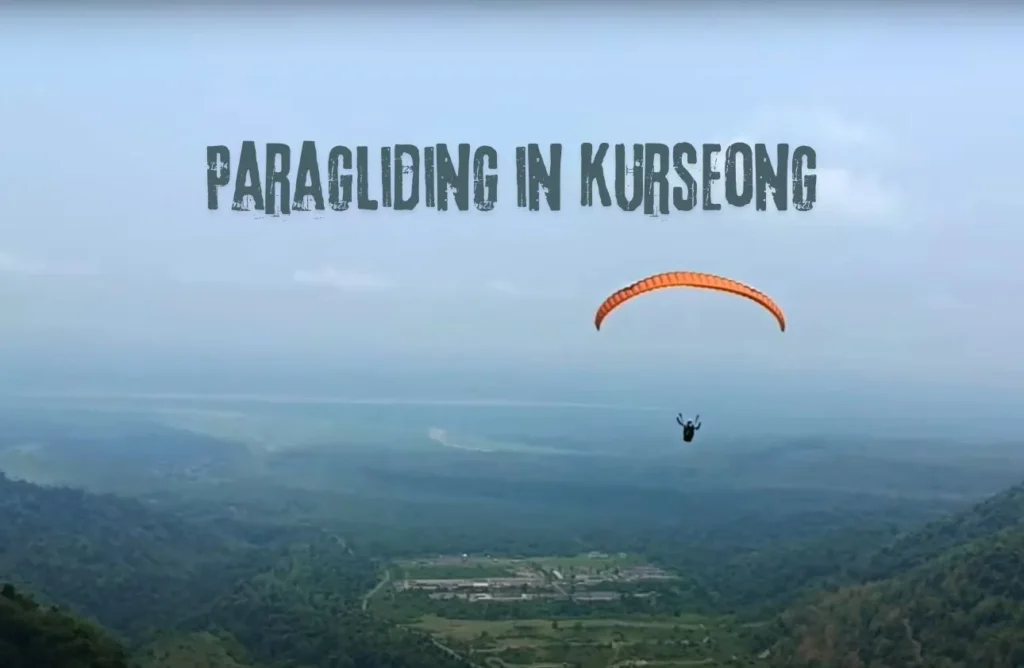 Paragliding in kurseong