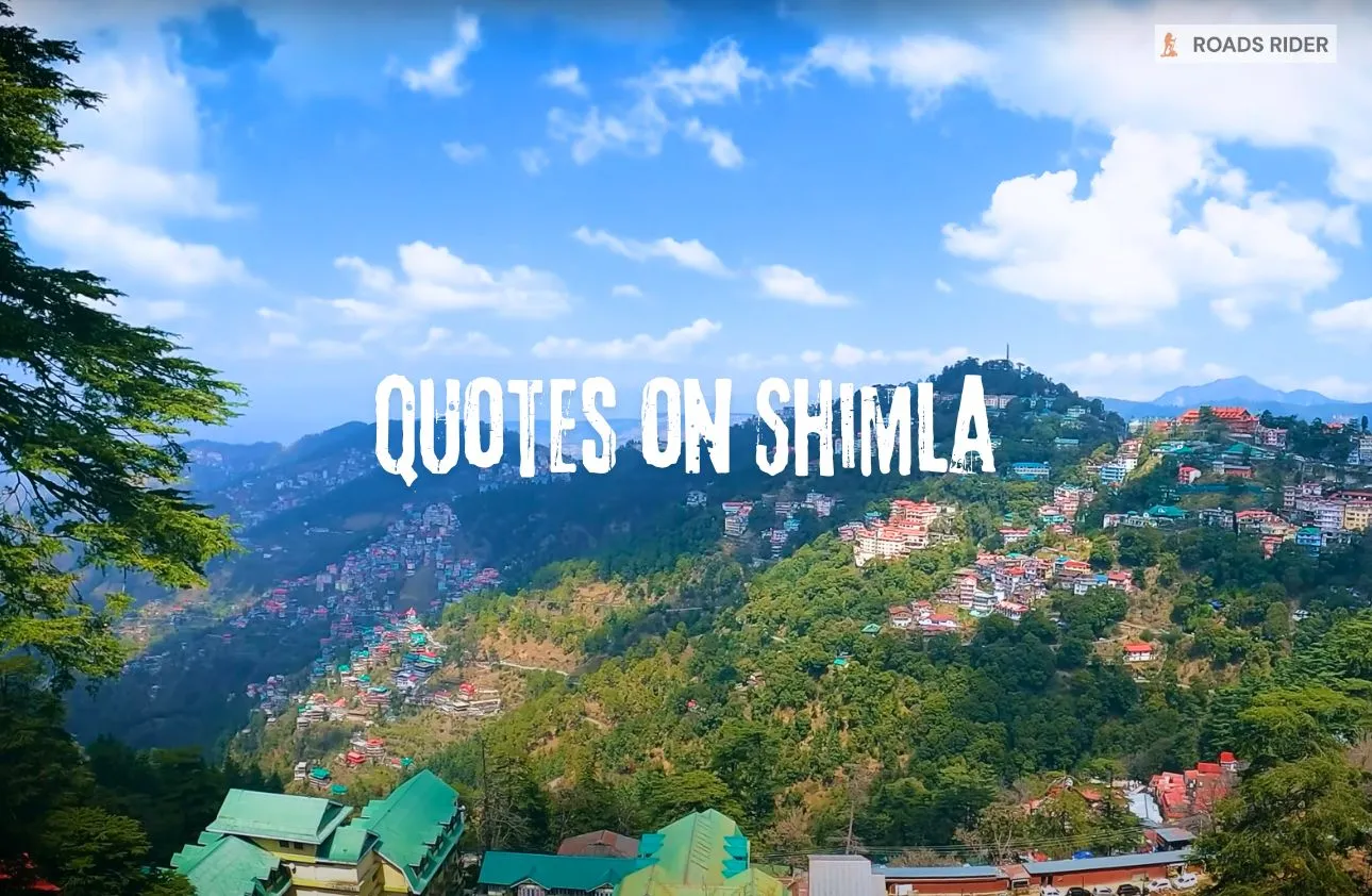 Quotes on Shimla