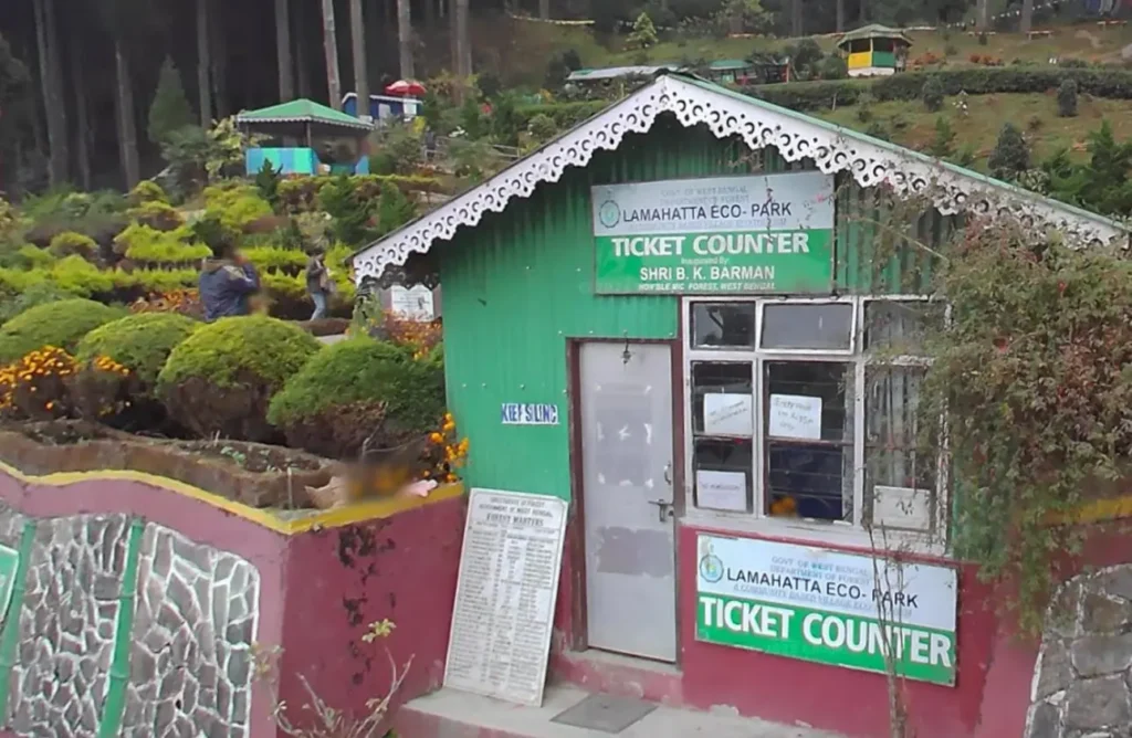 ticket counter lamahatta eco park